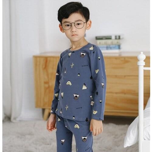 Siddons 2019 boys pajamas for good sleep toddler pajamas with soft cotton and cute design comfortable homewear clothes
