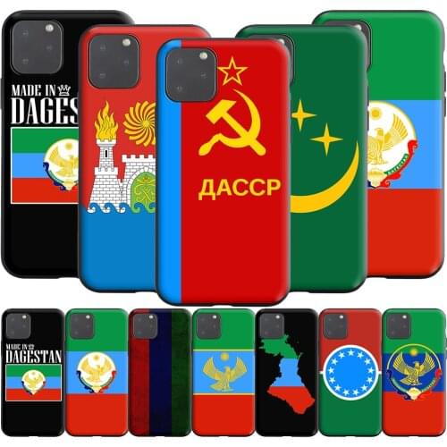 Dagestan National Flag Silicone Case for Realme Narzo 30A GT NEO C3 C25 C21 C20 C17 C15 C12 C11 8 7 7i 6 6i Pro