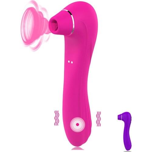 Sucking Vibrator Masturbator G-Spot Clit Sucker Nipple Clitoris Stimulator Vaginal Oral Licking Massage Sex Toys For Woman