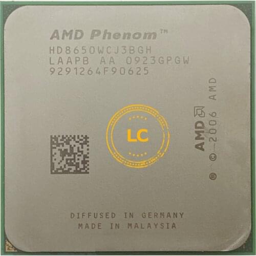 AMD Phenom X3 8650 2.3 GHz Triple-Core CPU Processor HD8650WCJ3BGH Socket AM2