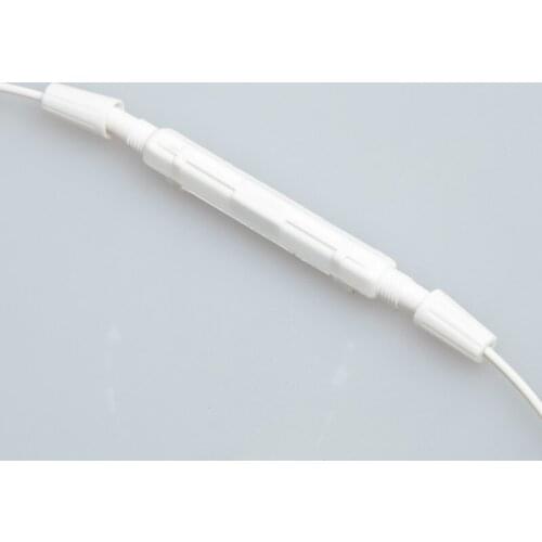 400pcs Fiber optic covered wire protective box 1 in 1 out cable FTTH Splicing ABS plastic heat shrink tube protective Box