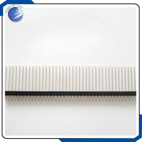 5pcs/lot 1*40P 2.54 single row 20MM long 1*40PIN single row male pin header strip Connector 1*40