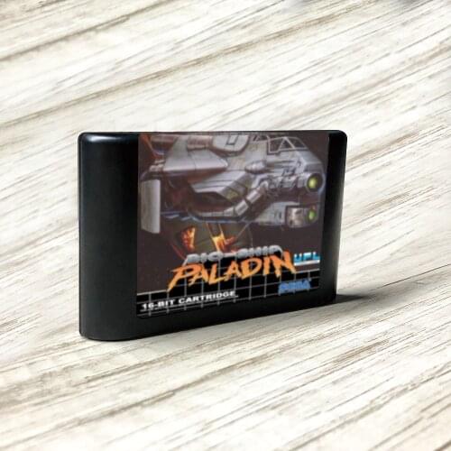 Bio-Ship Paladin - EUR Label Flashkit MD Electroless Gold PCB Card for Sega Genesis Megadrive Video Game Console