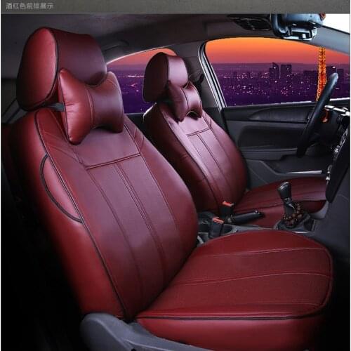 Car seat covers leather for Hyundai ix30/35 Sonata ELANTRA Terracan Tucson Accent SantaFe coupe XG Trajet Matrix EQUUS Veracruz