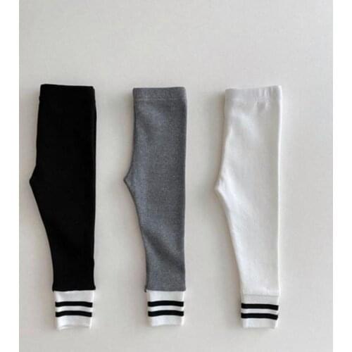 Newborn Pants Baby Boys Girls Leggings Cotton Spring Autumn Striped Bebe Toddlers Bottoms