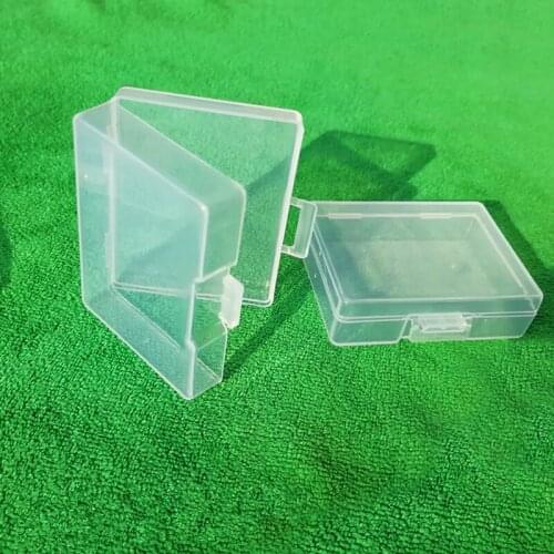Small transparent plastic box portable storage memory to complete the product packaging cassette hook box F20173331