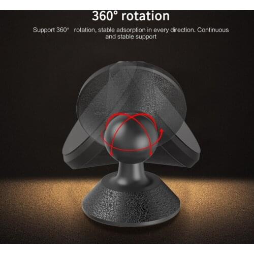 Multipurpose Magnetic Car Phone Holder 360 rotating Dashboard Stand bracket GPS Support car interior Phone Holder accessories