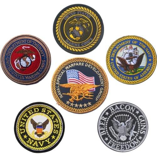 US MARINE CORPS SEMPER FI USMC Patch THE Department of NAVY SEAL NSWDG DEVGRU MILITARY PATCH BADGE