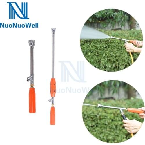 High Pressure Crop Pesticides Spray Gun Long Range Sprayer Fruit Tree Spraying Agriculture Fine Mist Adjustable Car Washing