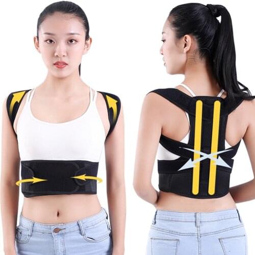 Shoulder Back Support Belt for Men Women Braces & Supports Belt Magnetic Therapy Posture Corrector Prevent Slouching Pain Relief