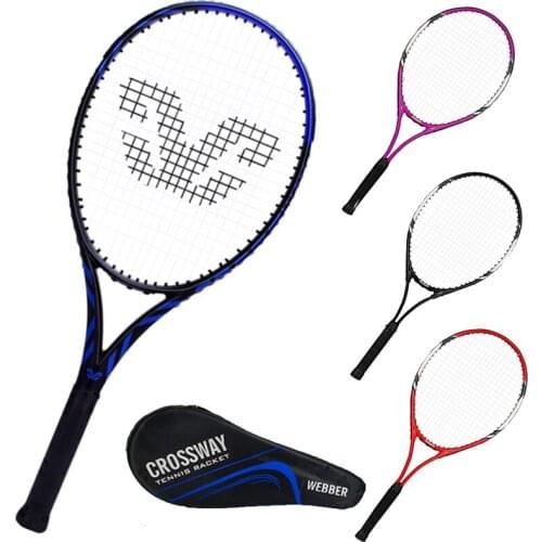 Professiona Tennis Racket String Racquet Training Rackets Sports Tennis Racquets Men Women