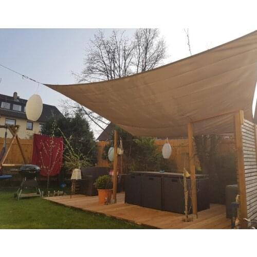 Rectangle Yard Garden Waterproof Carport Covering Tent Canopy Swimming Pool Sunshade Tent Outdoor Hiking Awning Beach Sail