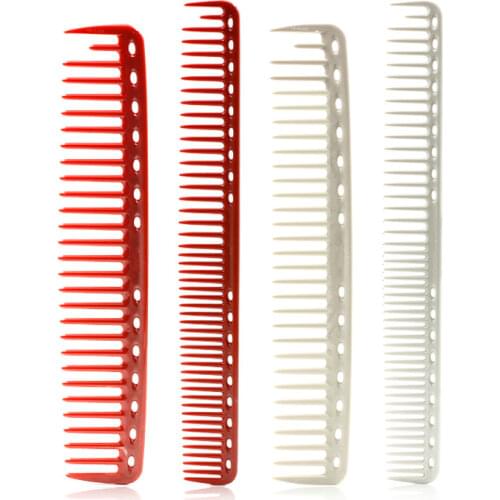 1Pcs Professional Hair Comb And Brush Barber Round Tooth Resin Plastic Hair Cutting Combs Durable Hairdressing Styling Hair Comb