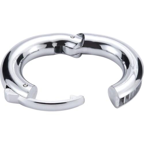 Adjustable Stainless Steel Ball Stretcher Enhancer Restraint Ring Toys for Men Delay Ejaculation Gags & Practical Jokes
