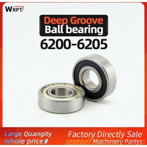 10/20/50/100PCS ball bearing 6200 6201 6202 6203 6204 6205 Z ZZ -2Z RS 2RS -2RZ