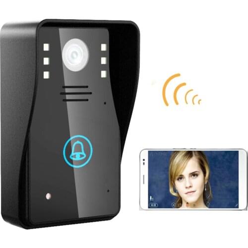 HD 720P Wireless WIFI Video Door Phone Doorbell Intercom System Night Vision Waterproof /door viewer camera