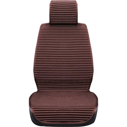 Four Seasons Universal Car Seat Cover Linen Seat Cushion Summer Half-Covered Cushion All-Inclusive Health Care Buckwheat Hull