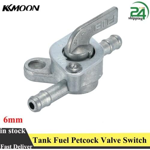6mm Inline Tank Fuel Petcock Valve Switch Car Accessories for Dirt Bike Quad ATV PIT PRO Buggy Motorbike Accessories
