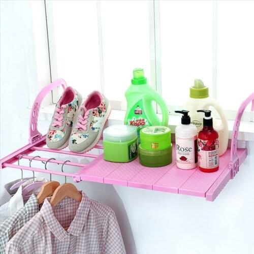 Wonderlife Creative multifunctional hanging window sill drying rack simple foldable drying rack balcony