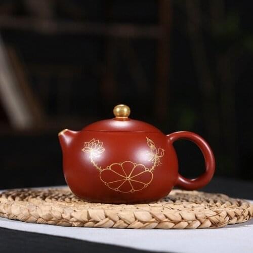 Yixing are recommended by the manual paint shih travel pot teapot tea set gift custom wechat business agent