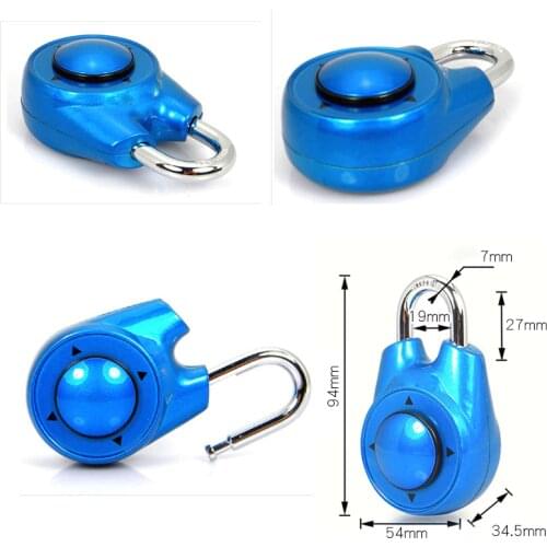 Master Lock Padlock Directional Combination Lock Lucchetto Candados Travel Luggage Locks Vintage Mail box GYM Locker Smart Lock