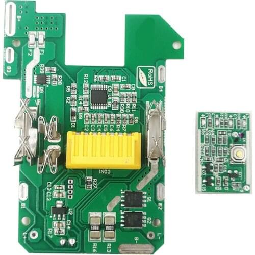BL1830 Li-ion Battery BMS PCB Charging Protection Board For Makita 18V Power Tool BL1815 BL1860 LXT400 bl1850 Battery Status LED