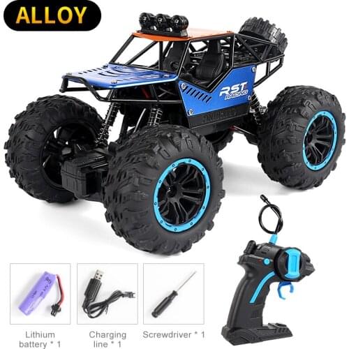1:22 Alloy RC Car 20KM/H 4WD Remote Control High Speed Vehicle 2.4Ghz Electric Toys Monster Truck Buggy Off-Road Toys Foy Boy