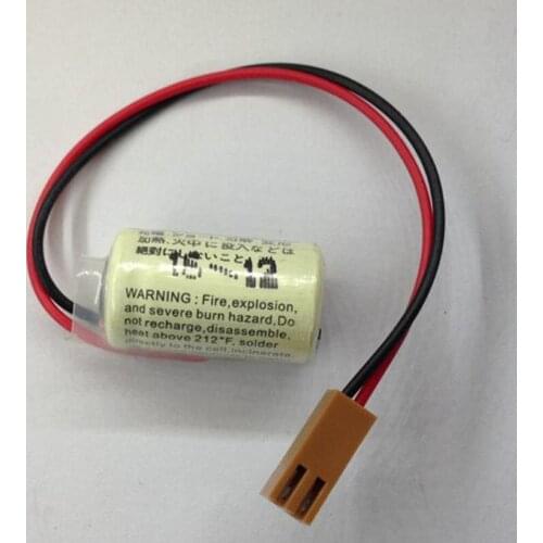 1PCS/LOT CR14250SE 3V CR14250 3V 850mAh Lithium PLC With Brown Plug