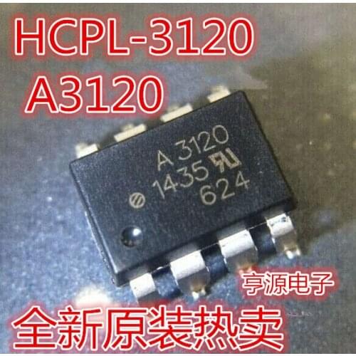 100% Original New In stock 5pcs/lot A3120 HCPL3120 HCPL-3120