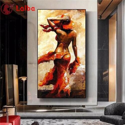 Diamond Embroidery Hot selling home art sexy woman Full Square round Diamond Mosaic Art Painting Cross Stitch Wall Decor