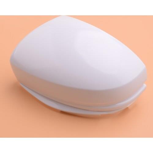 Car Left Side Rearview Door Wing Mirror Cover Cap Trim Bezel Housing Fit for Honda Fit Jazz 2014-2017 2018 Without Light Models