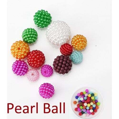 10mm 50pcs ABS Imitation Pearl Beads Round ABS Plastic Spacer Beads Arts Crafts DIY Making Apparel Sewing Fabric Garment Beads