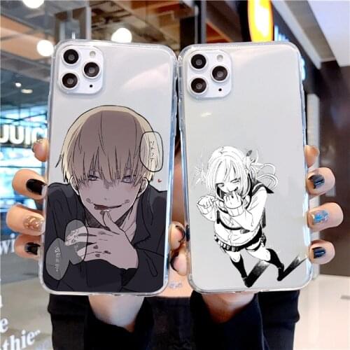 Phone Cases for IPhone 12 Mini Pro 7 8 Plus TPU Silicone Coque for IPhone 11 Pro X XS MAX XR SE2 My Hero Academia Midoriya Cover