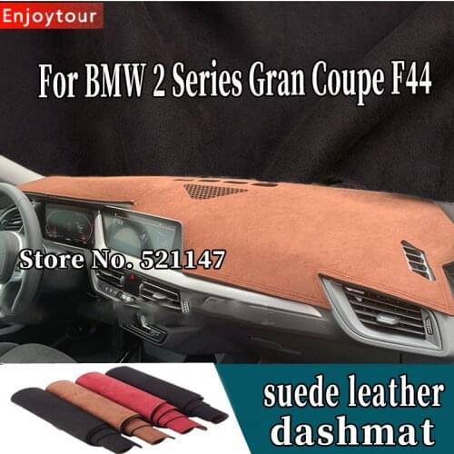 For BMW 2 Series Gran Coupe F44 2I8I 220I 228I 225i M235I Suede Leather Dashmat Dashboard Cover Dash Mat Car-styling Accessories