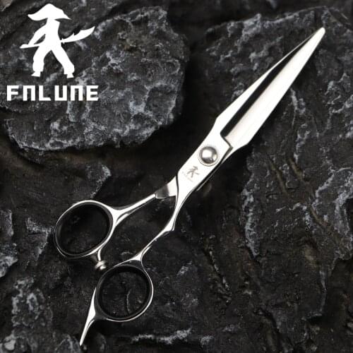 FnLune 6.0 Tungsten Steel Swiss Bearing Professional Hair Salon Scissors Cut Machine Barber Haircut Shear Hairdressing Scissors