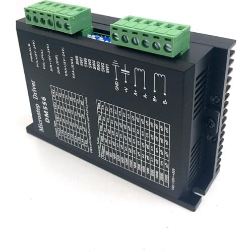 DM556 NEMA23 NEMA34 Stepper Motor Controller Digital Stepper Motor driver 2 phase 5.6A for 57 86 stepper motor