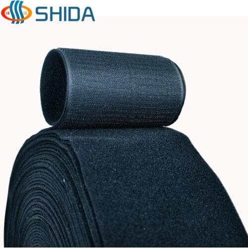 10 cm x 5 Meters Back to Back Cable Ties Nylon Strap Releasable Power Wire Management Magic Fastener Tape Hook and Loop Sticky