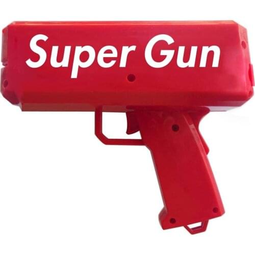 A new generation of cash money gun, AHBLQD, making cash rain money toy gun, battery version and rechargeable version toys