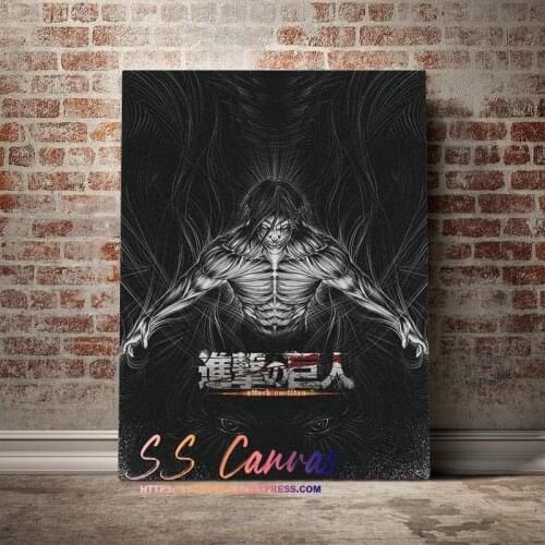 Attack on Titan Final Season 4 Anime Canvas Painting Home Decor Wall Art Pictures Shingeki no Kyojin Decoration Prints Poster