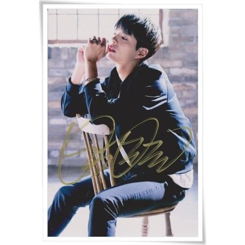 Park Bo Gum autographed signed with pen photo picture 4*6 inches freeshipping 11.2016 07