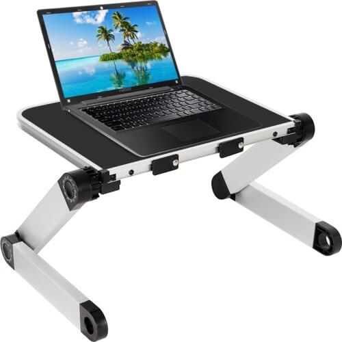 Adjustable Ergonomic Laptop Stand Laptop Desk for Bed Living Room Book Stand 360 Degree Adjustable Computer Table