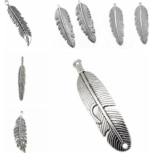 Tristana Feather Charms designer charms for jewelry making diy jewelry kit accessories