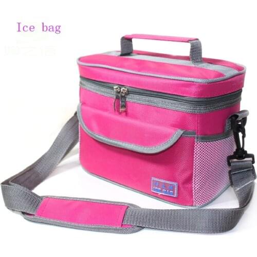 Portable thicker insulation bag fridge Lunch package,Insulation thermal bag,Fresh breast milk cooler bagpack,Ice bag ladies
