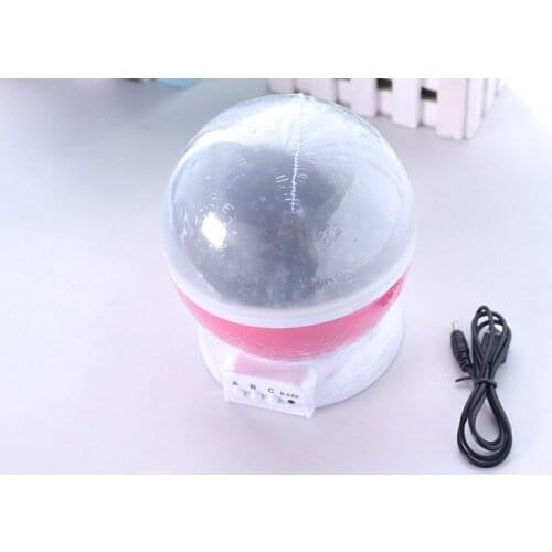 Led star lamp dream colorful automatic rotation romantic starlight projection lamp creative USB Nightlight wholesale
