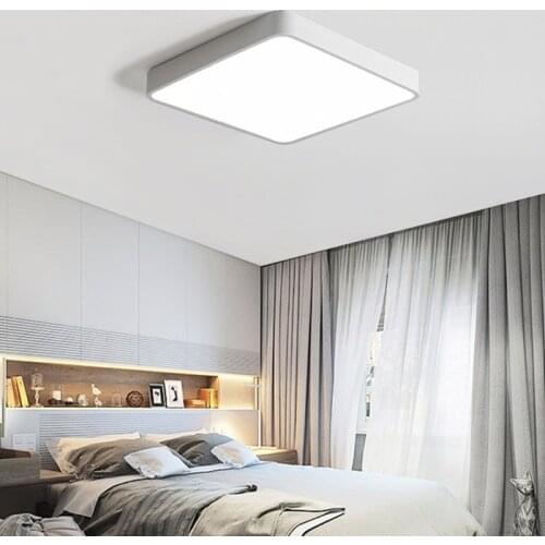 LED Ceiling Lights Black White Green Pink White Natural Bright 1 Pcs 300*300MM 24W WIth Energy-Saving Chip