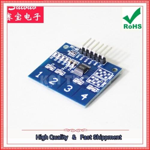 TTP224 4-Way Capacitive Touch Switch Digital Touch Sensor Module (H5A5)
