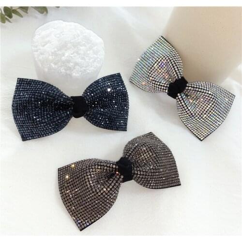 Fashion Girls Crystal Pearl spring clips Hair Clips Hairpins Women Hair Accessories Beauty Barrettes Hair Headwear Hair Clip