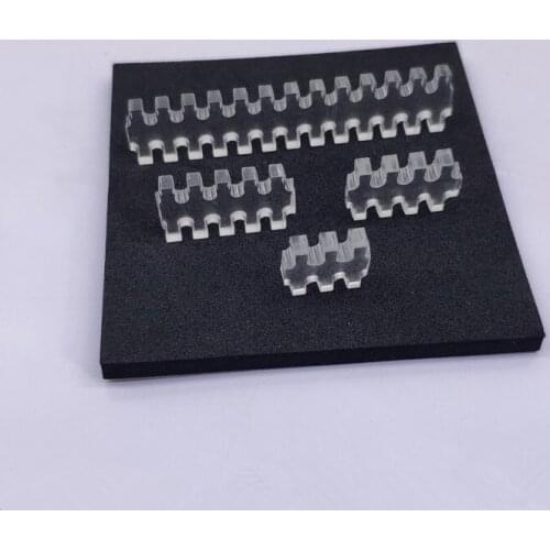 Wire combing cable clip desktop chassis extension card slot 24P 8P 6P 4P 2mm diameter slot