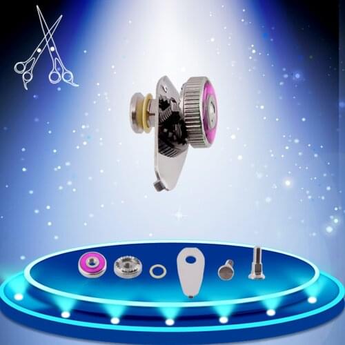 100 sets/lot Full Set Of Hair Scissor Screw with rhinestone Stainless Steel Screws hair Scissors repair spare parts kits