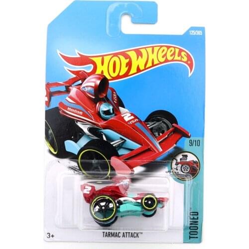 2017-125 Hot Wheels TARMAC ATTACK Mini Alloy Coupe 1/64 Metal Diecast Model Car Kids Toys Gift